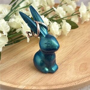 Resin Bunny Ring Holder